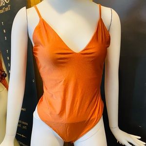 Orange Bodysuit